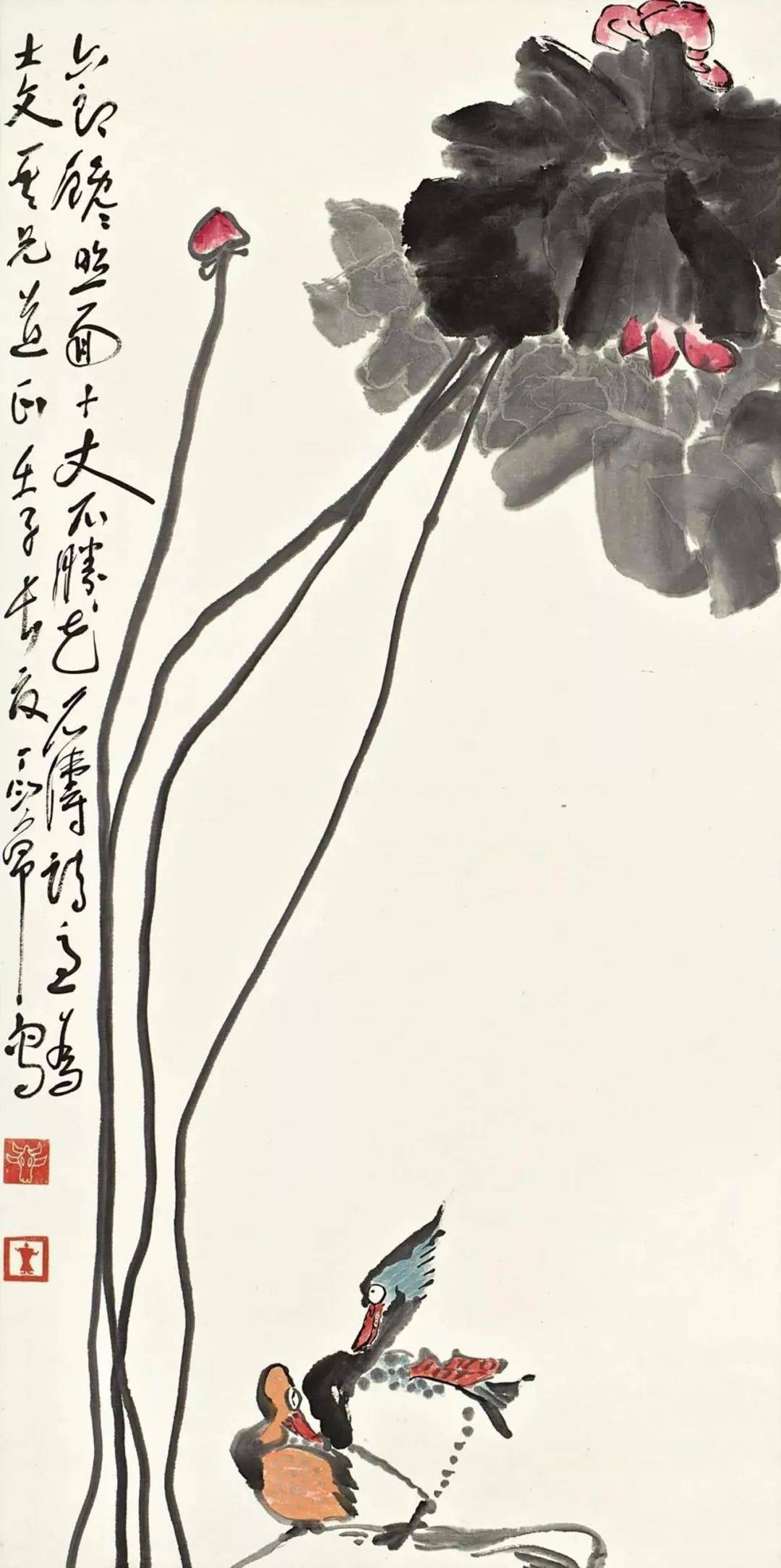 【欣赏】这简笔大写意,趣味无穷_丁衍庸