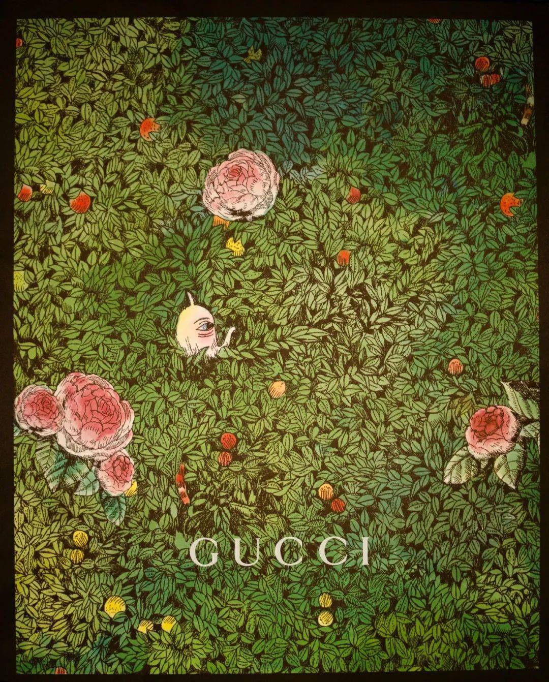 gucci合作插画家画册我们帮你扛回来了