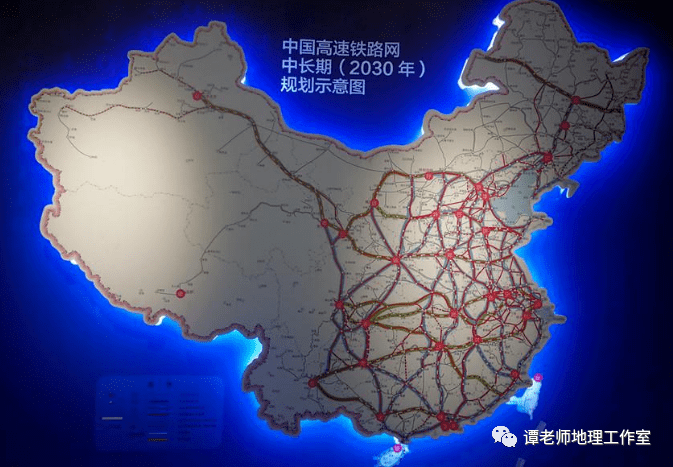 二,我国主要的铁路枢纽