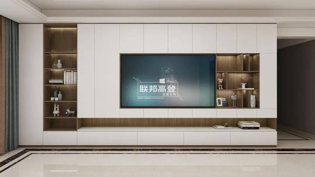 客厅颜值高,电视柜帮忙少不了!