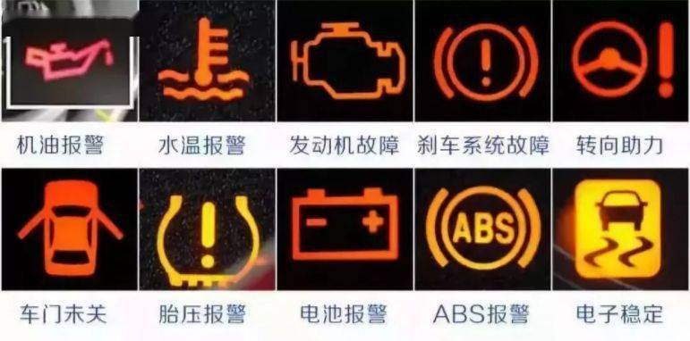 abs指示灯颜色以黄色为主 如汽车  自检时指示灯不亮 或  启动 汽车