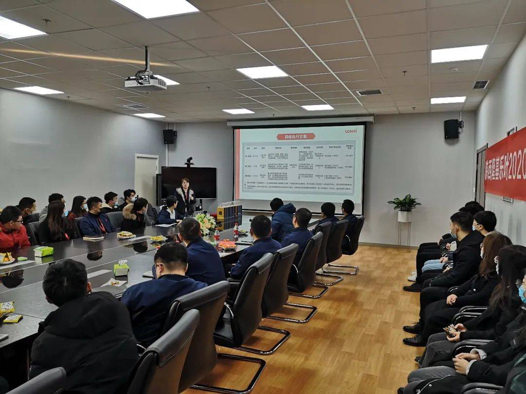 青春有梦 勇敢前行 | 陕西隆基乐叶2020年度校招生项目述职大会