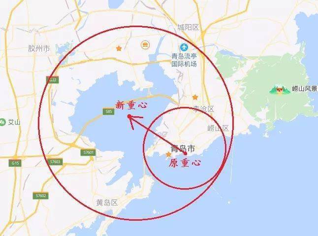 胶东机场试飞在即青岛城市重心逐渐向胶州湾转移