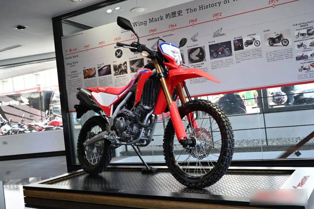 2021本田crf300lrally实车鉴赏排量提升