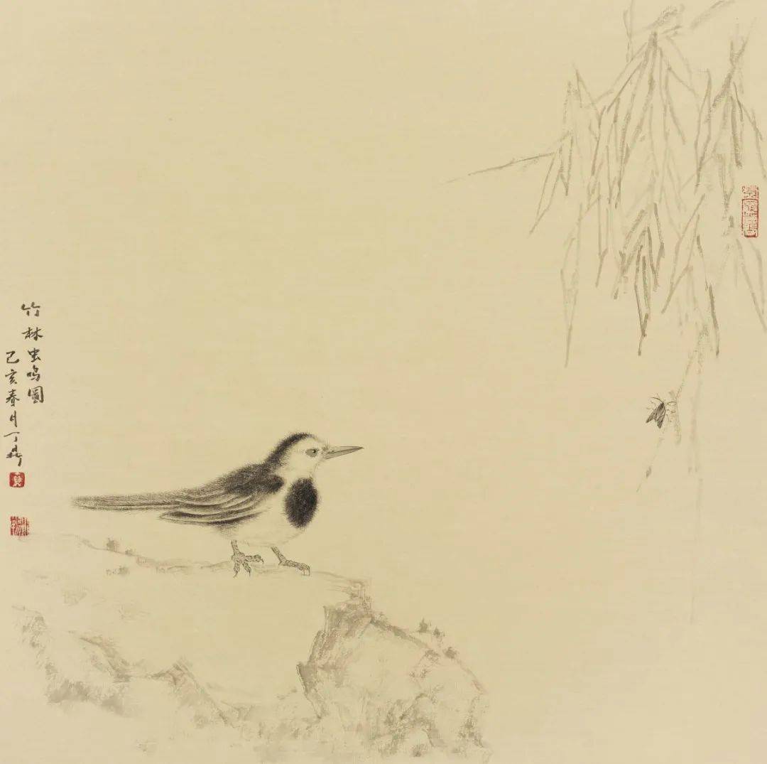 她的作品赋有高古清雅之韵