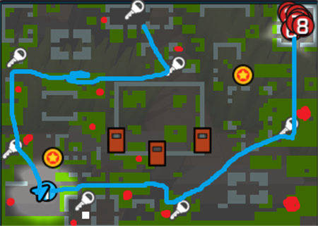 逃跑吧少年 新地图【丛林】介绍