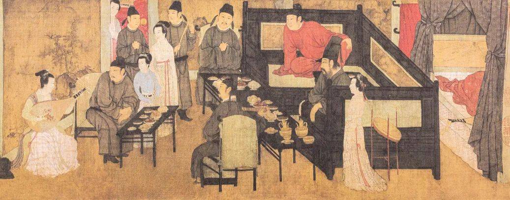 中国古代人物画巅峰之作～《韩熙载夜宴图》钞券珍藏版!