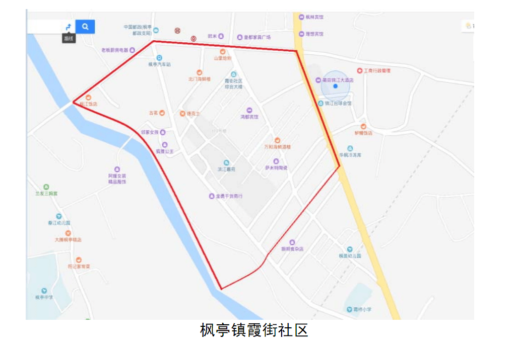 荔城区禁燃区域图城厢区禁燃区域图华林工业园区及华亭镇的霞皋村,山