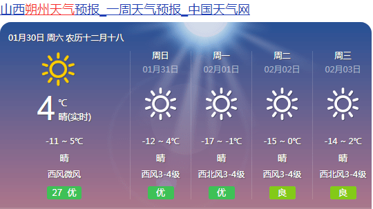 冷空气又来朔州天气有变