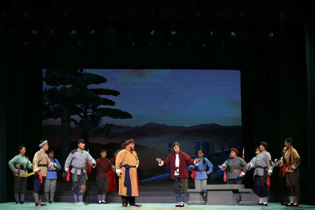 【图赏】万荣县蒲剧团革命现代戏《江姐》精彩剧照!