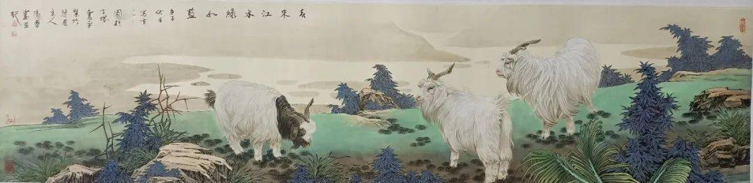 工笔花鸟画家冯勇作品赏析