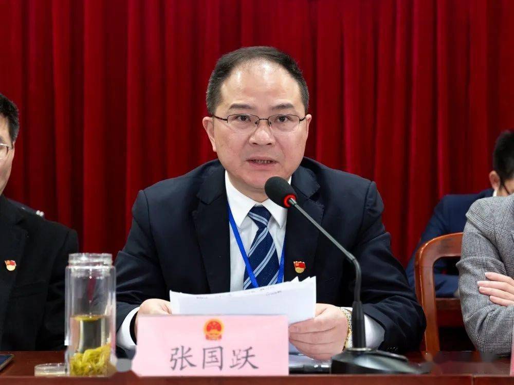 镇党委书记张国跃对本次大会的胜利召开表示热烈的祝贺,他认为会议
