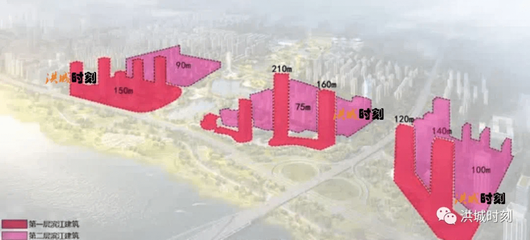 象湖滨江将建220米双子塔!赣江东岸新增超高地标!