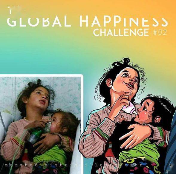 十张刷屏ins的漫画,当心碎的照片变成快乐的艺术:我只