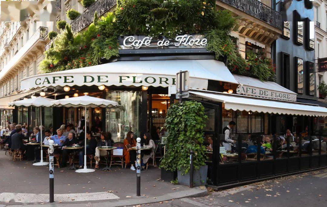 花神咖啡(café de flore)是巴黎的三大著名咖啡馆之一,位于巴黎第六