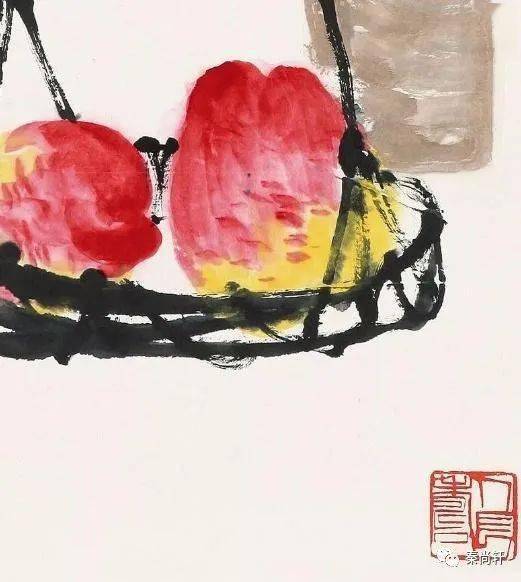 齐白石画寿酒图,喜气满满,卖1700万,专家感叹:酒不醉人人自醉