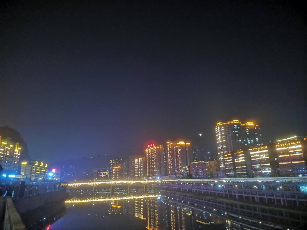 达州城市夜景