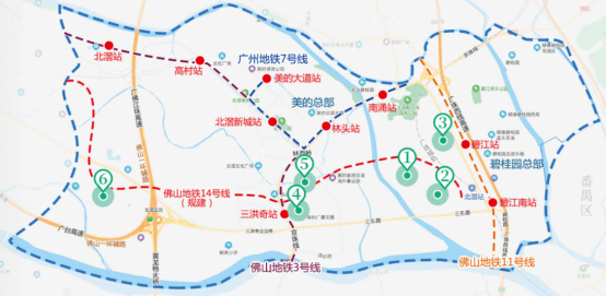北滘2021年6宗靓地重磅登场!