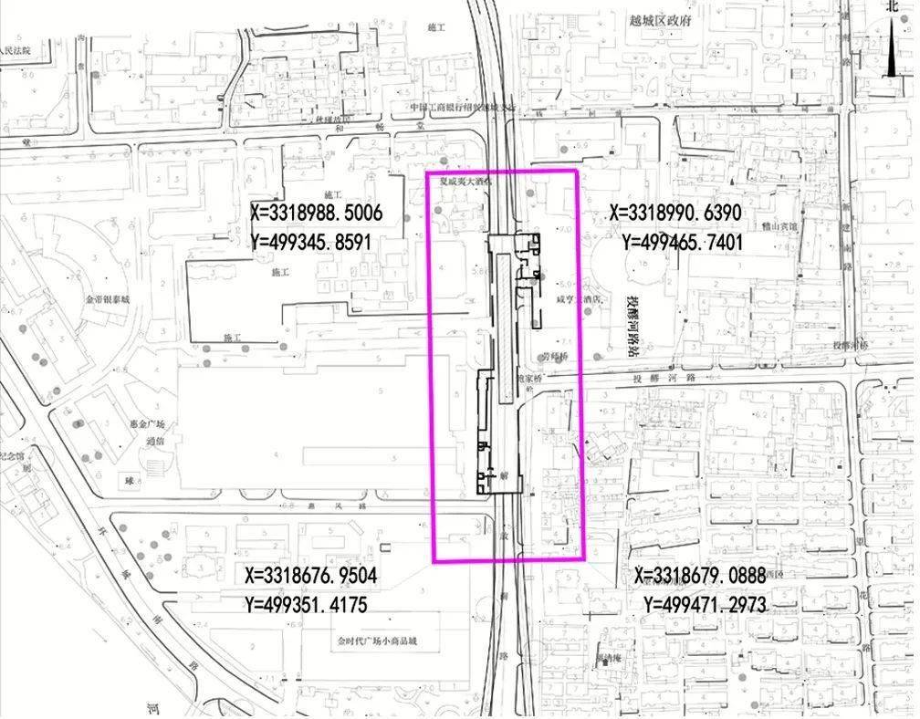 地铁1号线站点调整涉及绍兴北站镜湖奥体中心站投醪河路站