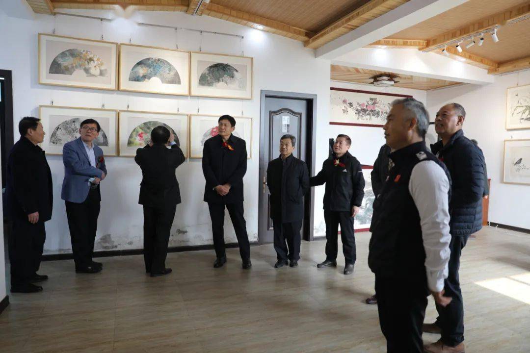 丹青歌盛世 翰墨颂党恩 卢景春画展隆重开展_莒南县