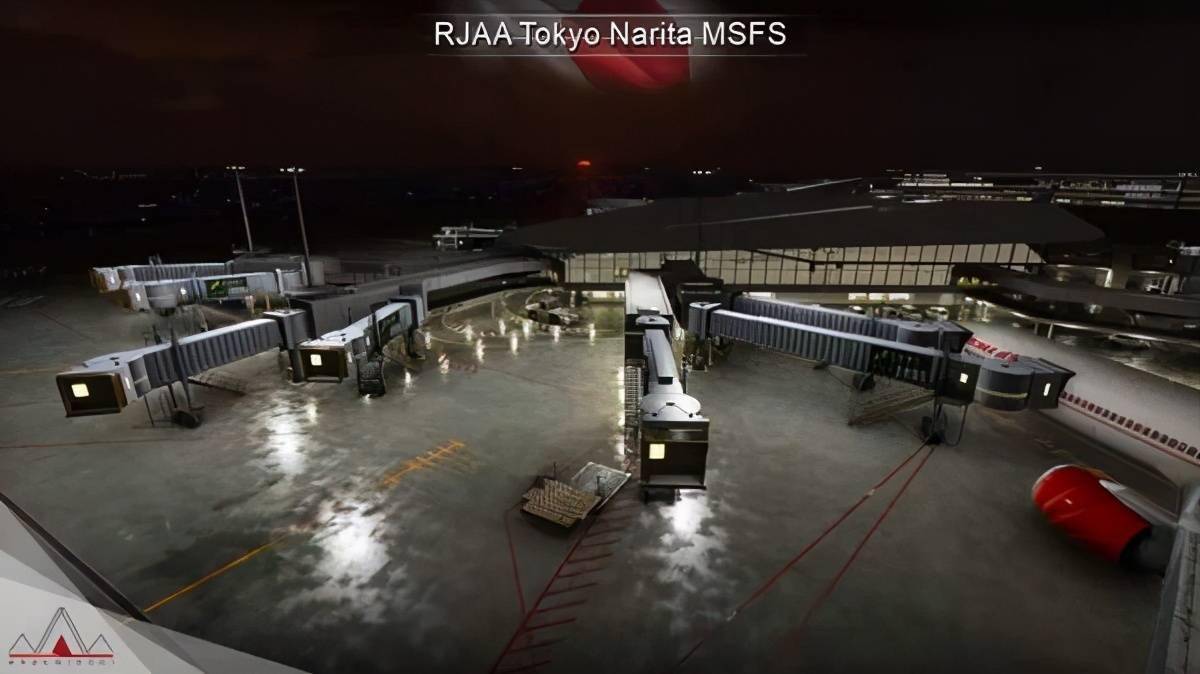 《微软飞行模拟》最新截图 游览4f级东京成田国际机场