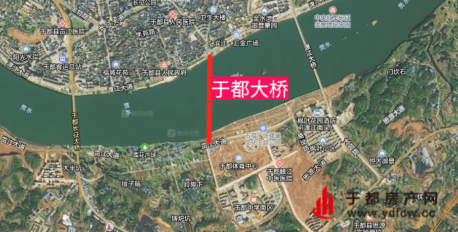 亢统窍缃ㄉ杈 项目地址:位于于都县中心城区,连接北岸老城区与南岸新