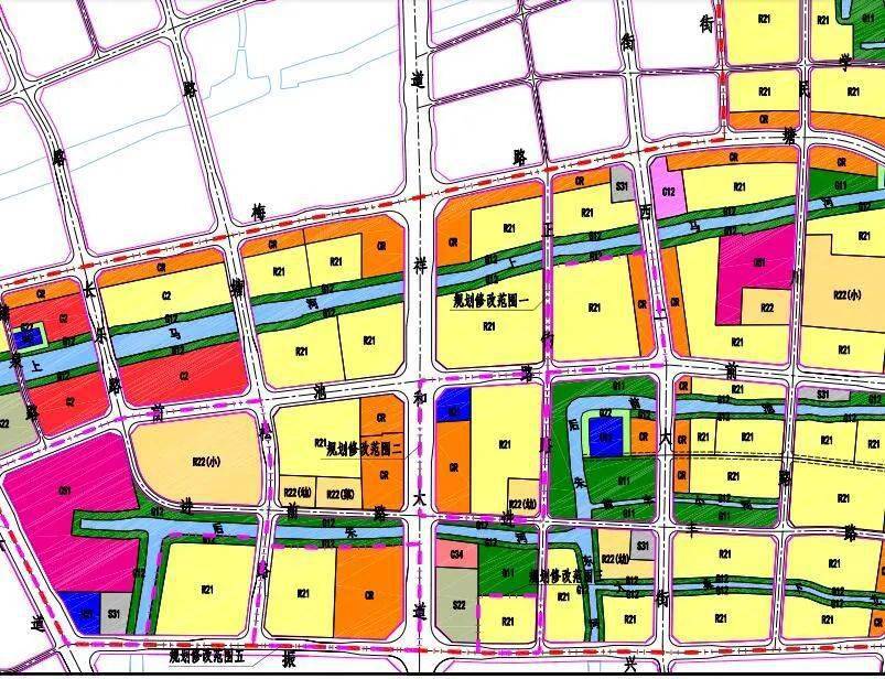主要涉及到《瑞安市北部组团 (鲍田片区)控制性详细规划》的地块为
