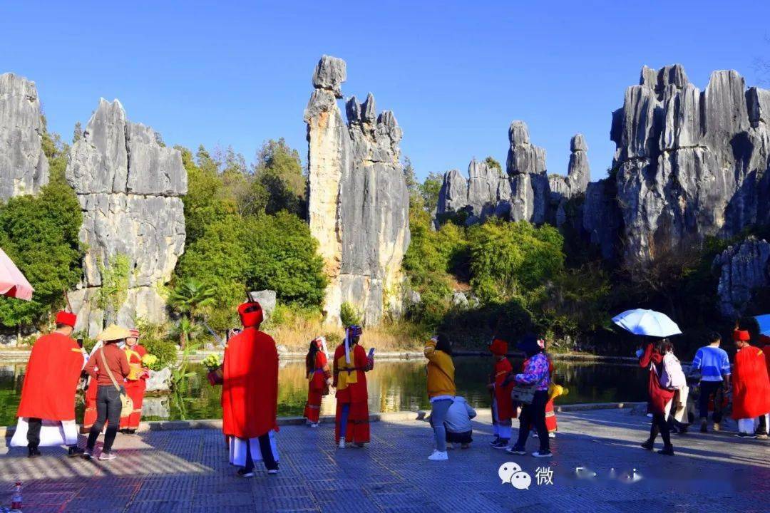 春意盎然万象新,石林胜景醉游人_王丽梅