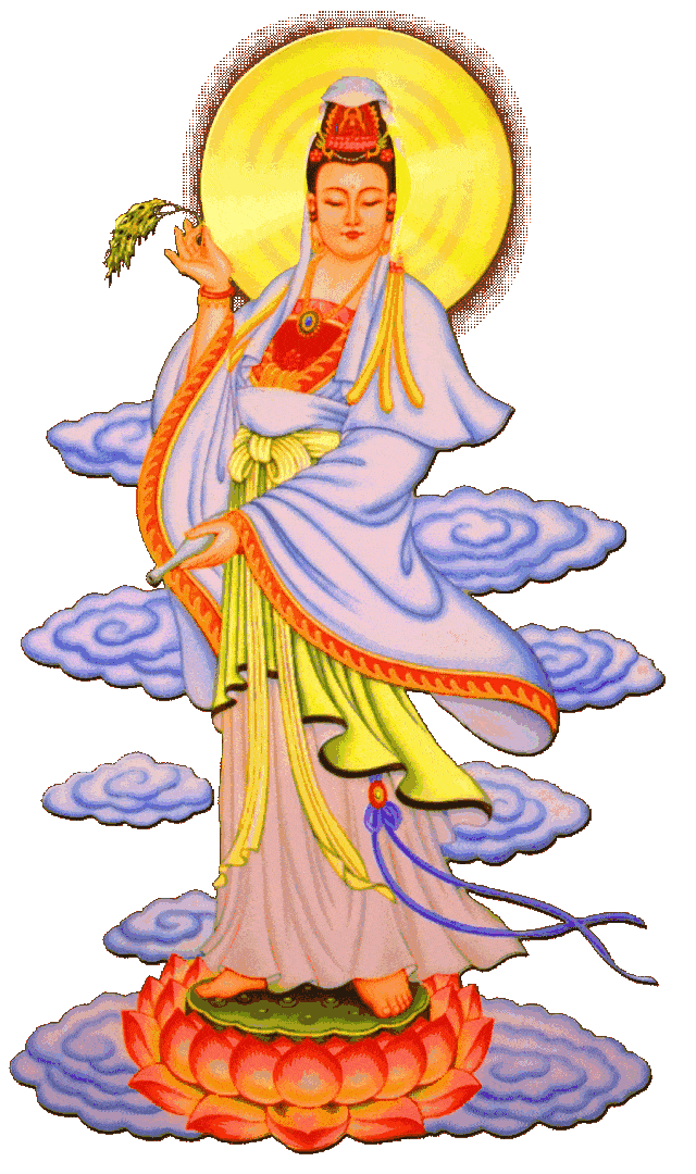 观音赐福,太美了,见者皆有福!