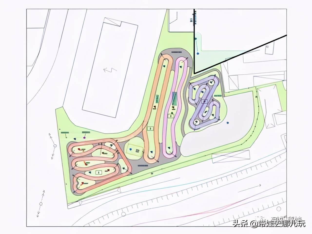 北京新开超大专业泵道公园占地6000㎡50元随便骑