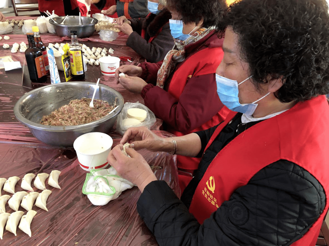 【基层动态】武康街道祥和社区开展春节包饺子活动