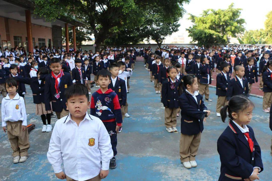 新学期,新气象——东莞市常平新朗小学开学第一天