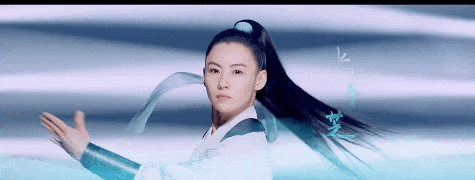 如此俊俏的样子带观众一度梦回到了《河东狮吼》时的她