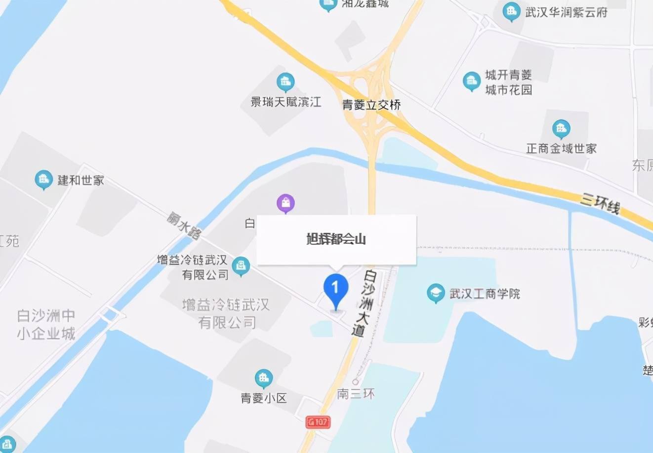 旭辉都会山在白沙洲大道与丽水路交汇处,虽然在三环外但是因为离地铁