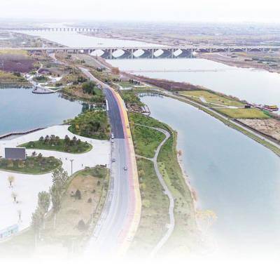 河北石家庄:滹沱河 又见芳草映碧波