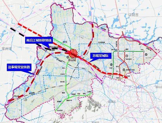 无锡城铁惠山站区拟推出2宗宅地,总面积139.4亩