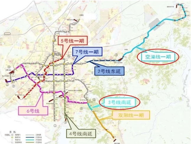 最新消息!长春地铁9号线3号线南延工程即将开建