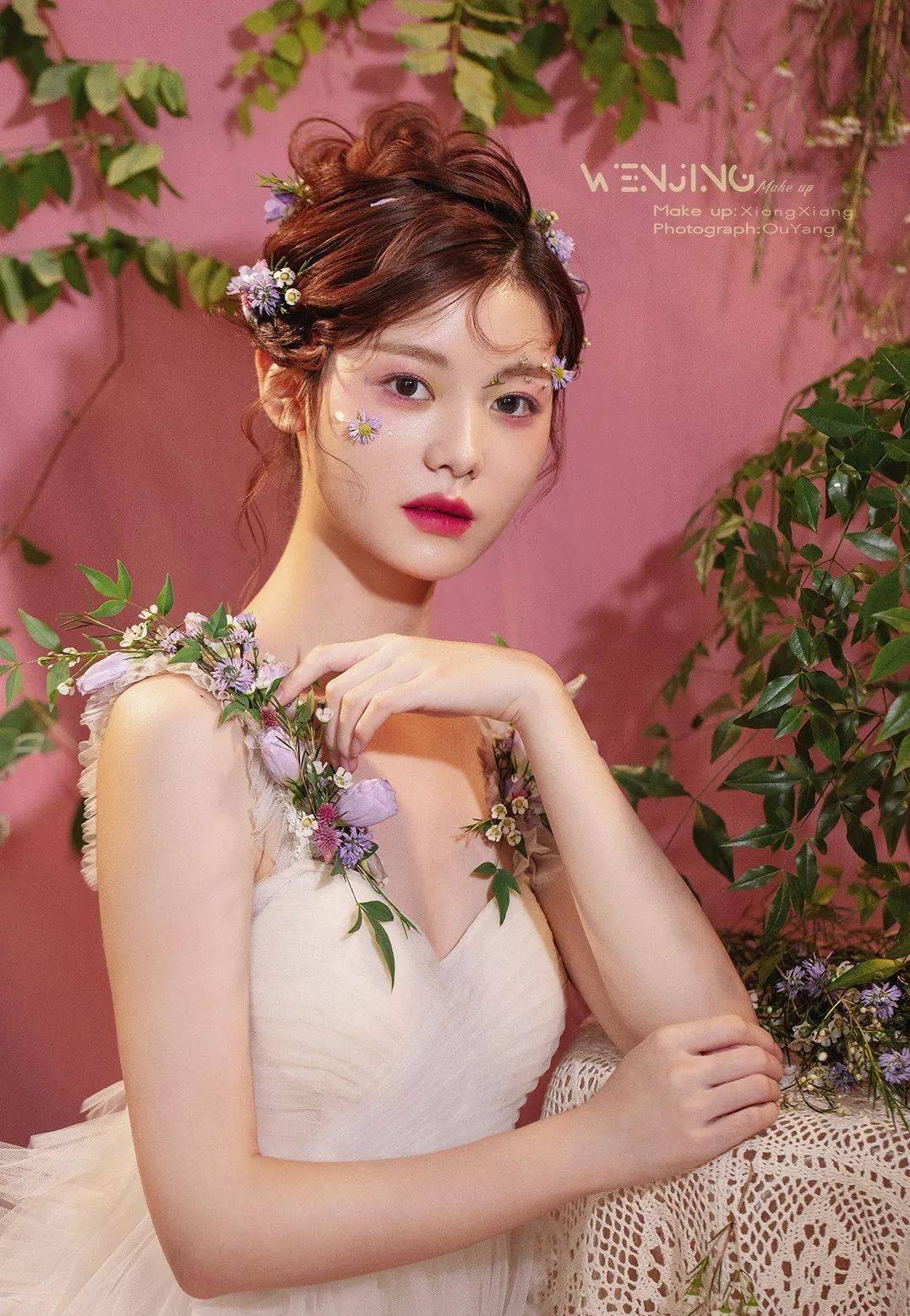 2021最新仙美森系新娘造型来一波