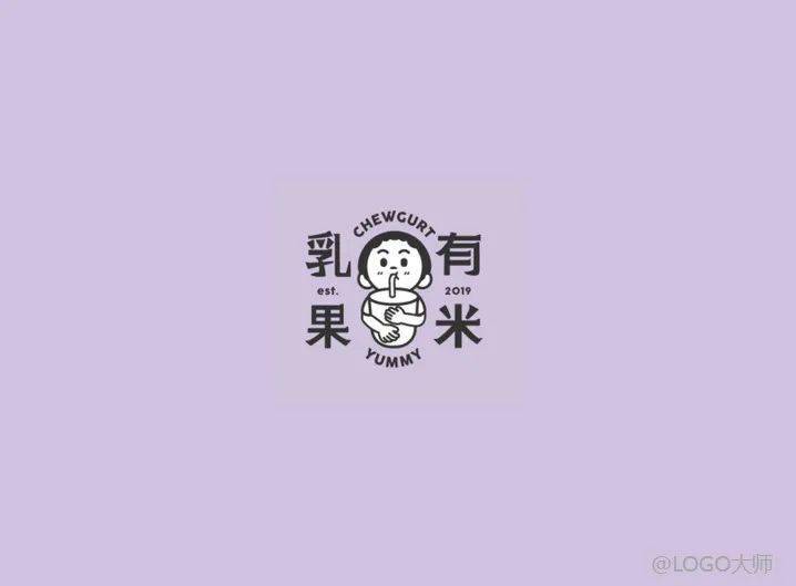 酸奶品牌logo设计欣赏