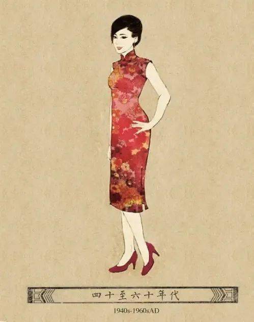 "布拉吉"俄语连衣裙音译60年代的"潮服"绿军装花裙"盛开"女子争穿鲜