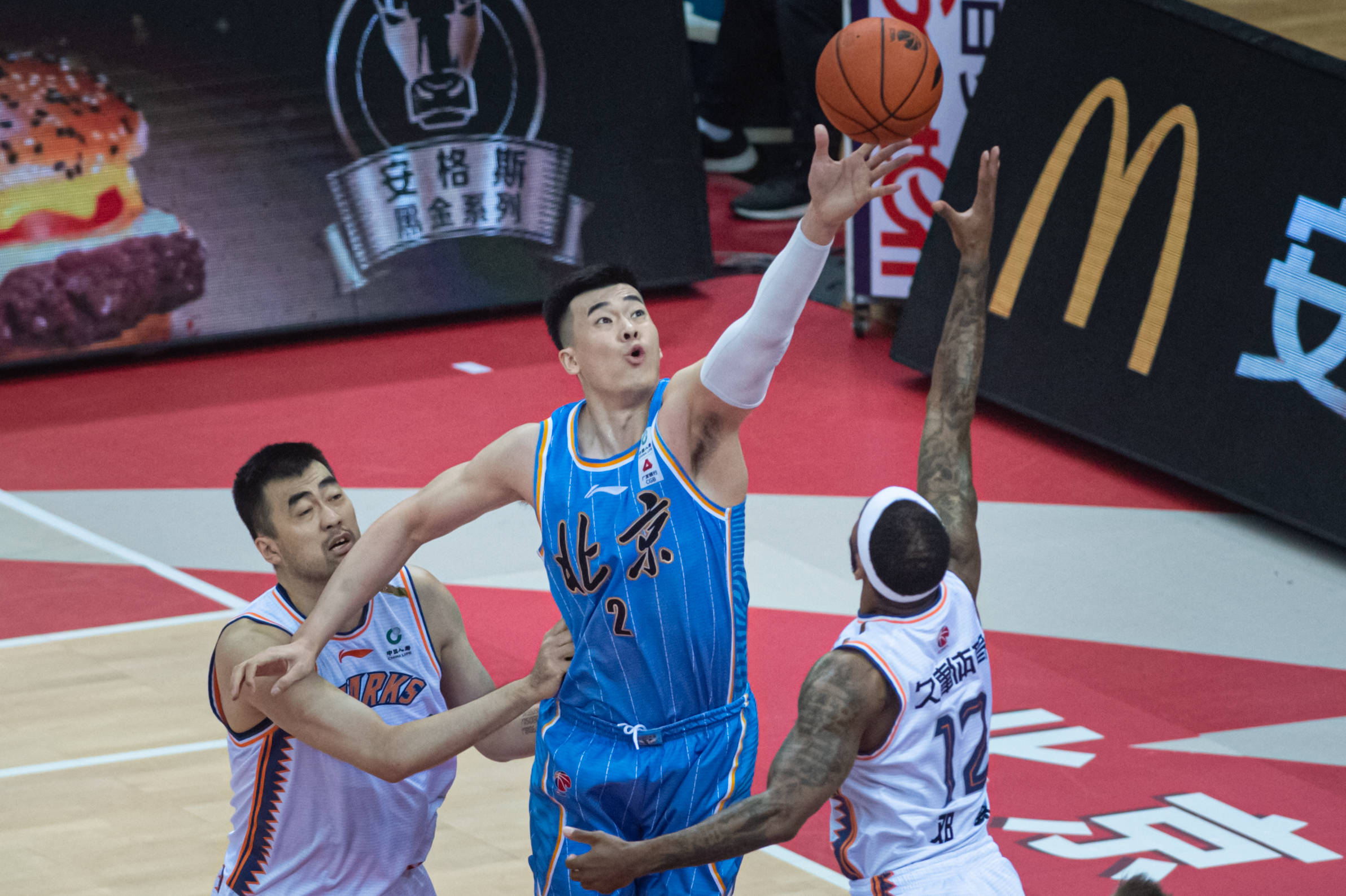 篮球——cba第三阶段:北京首钢对阵上海久事