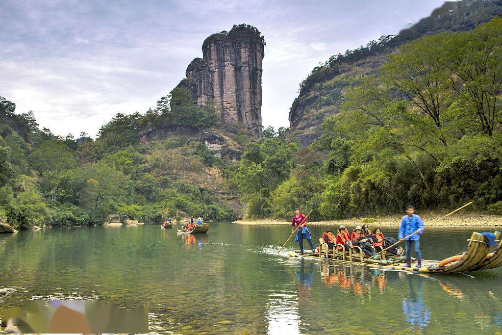 福建南平武夷山风光秀丽 云海灵动