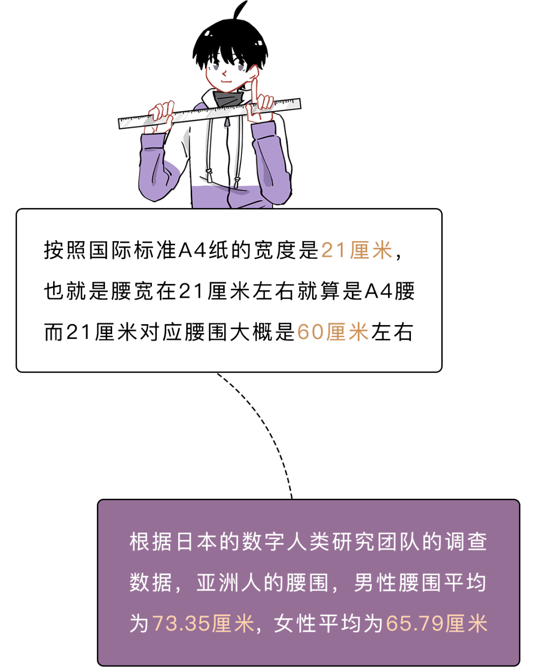 95女生的腰臀比不超