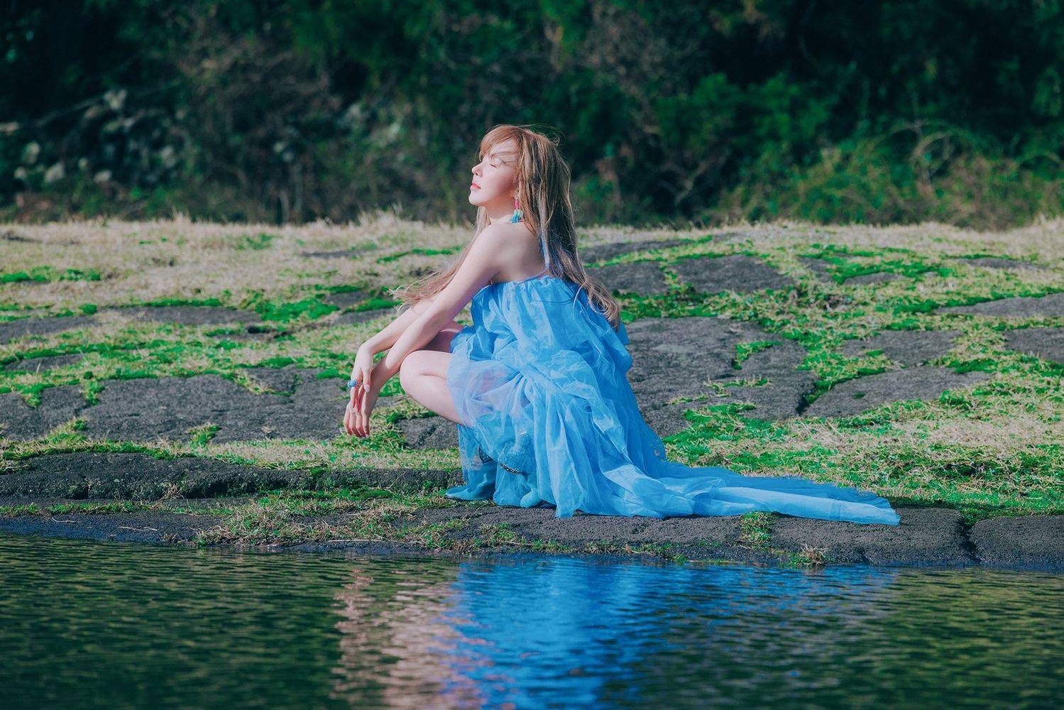 wendy,双主打曲《like water》预告清雅的魅力!