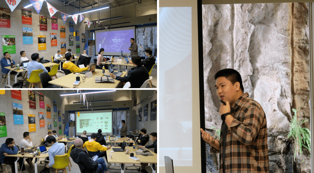 柴火社区经理李晋豪分享创客运动发展和开源应用案例和 可持续发展