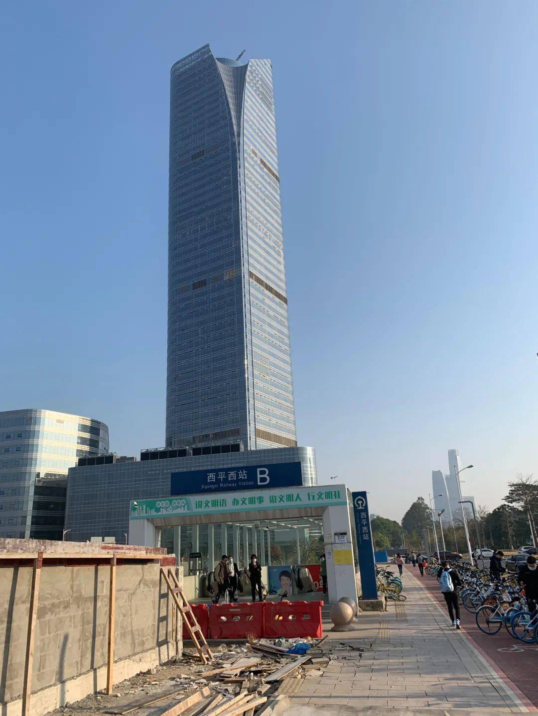 直通轨道大厦!东莞cbd内,又一个地铁出入口开通啦!
