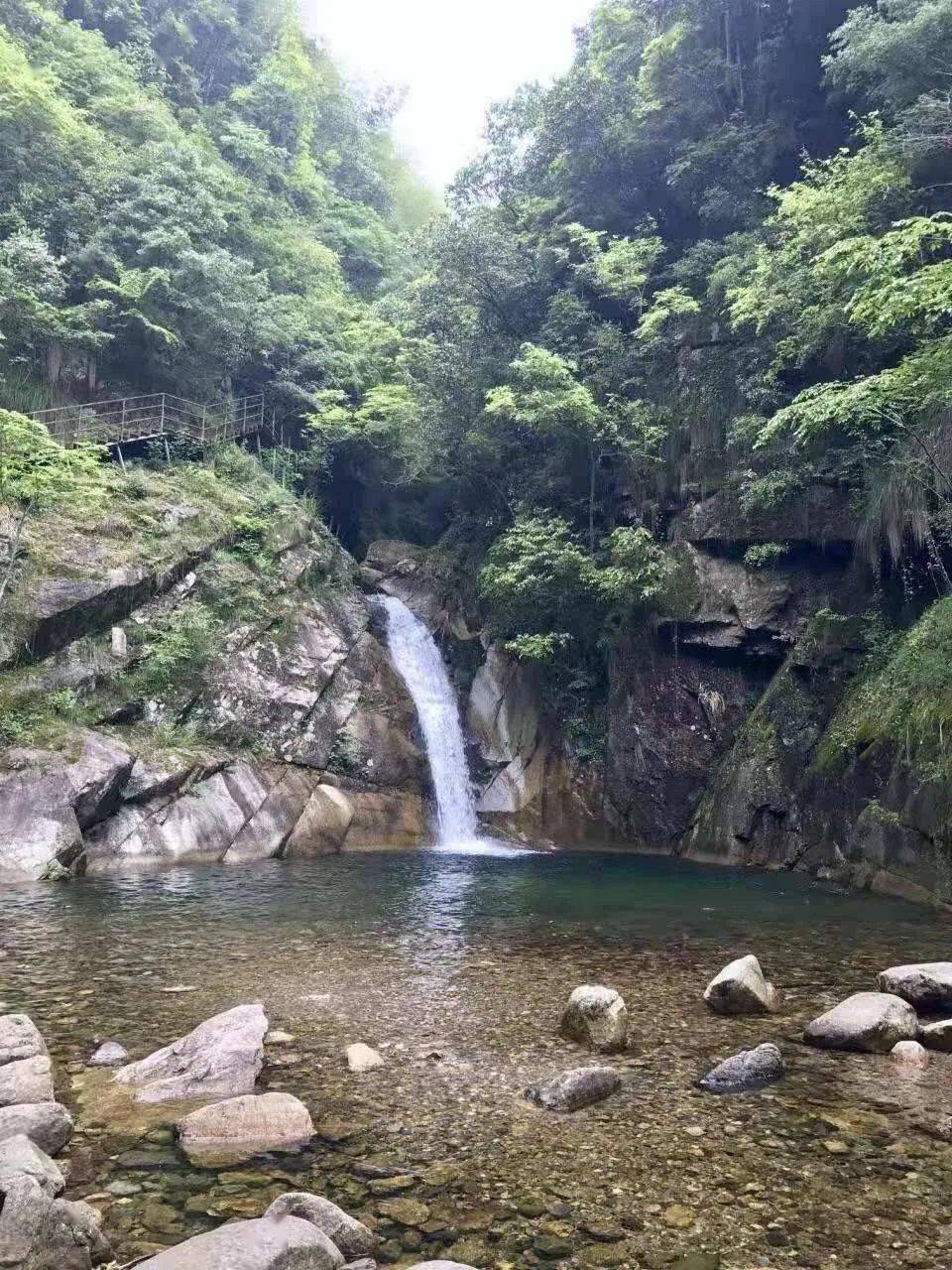 朱智健说"我的家乡在石台县的一个小镇,一到夏天的时候,都是雨水不断