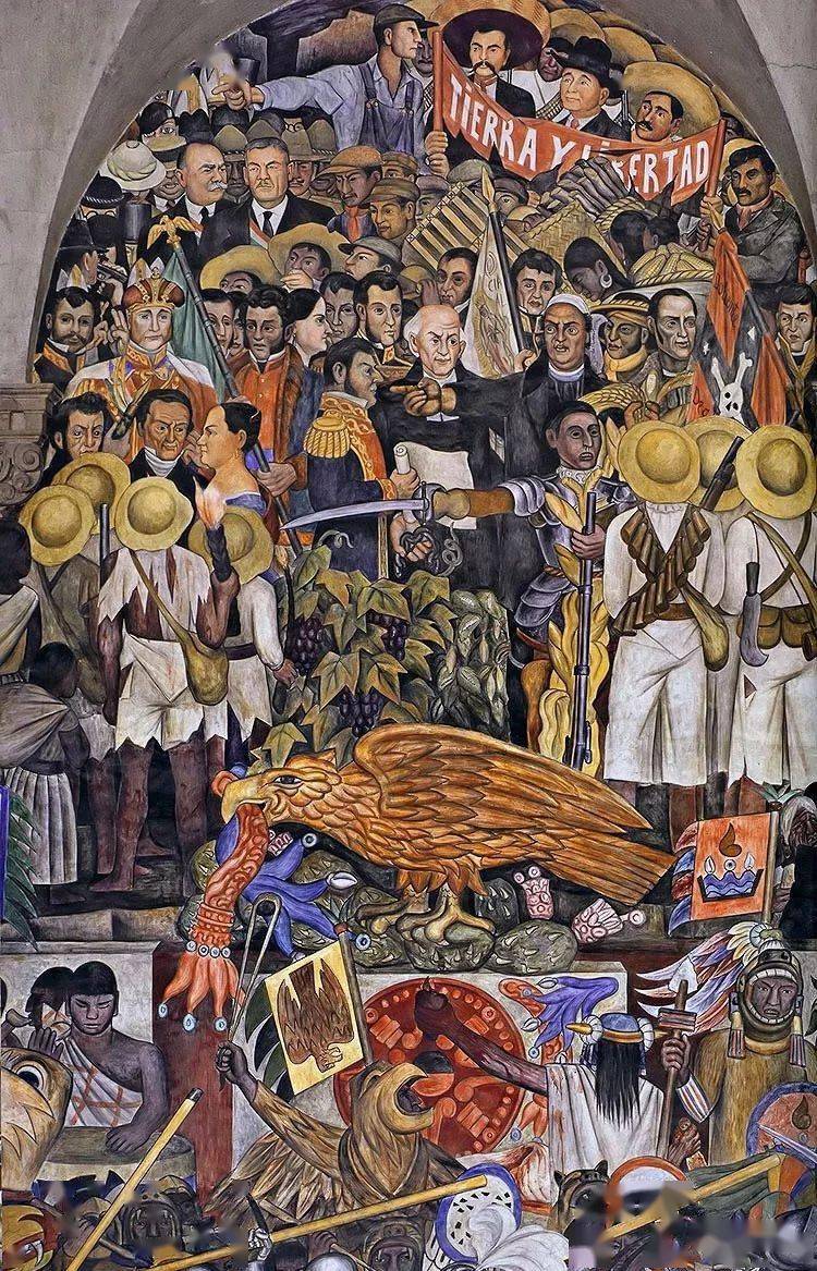 迭戈·里维拉(diegorivera)_壁画