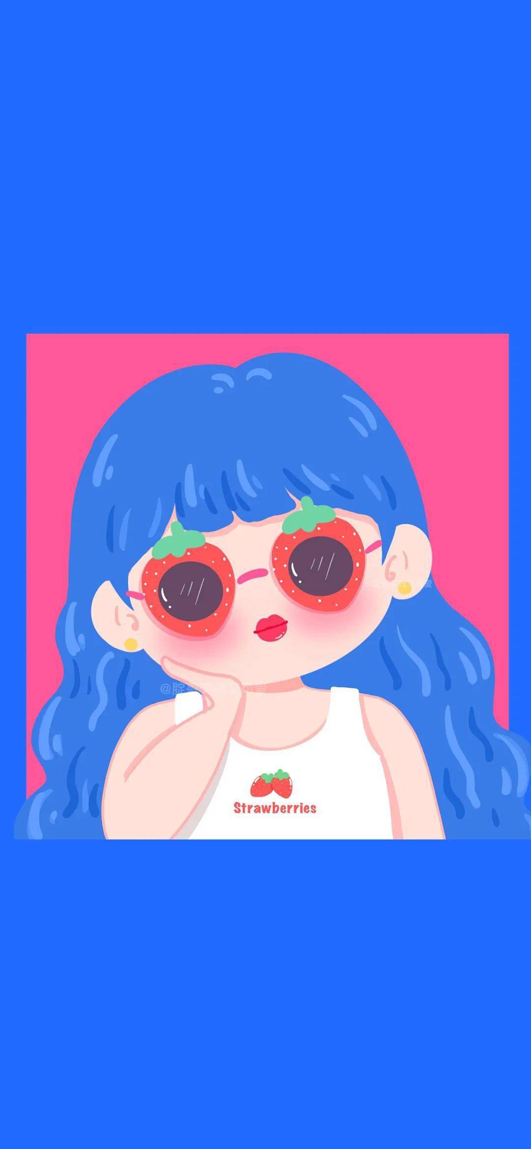 手机壁纸_低头