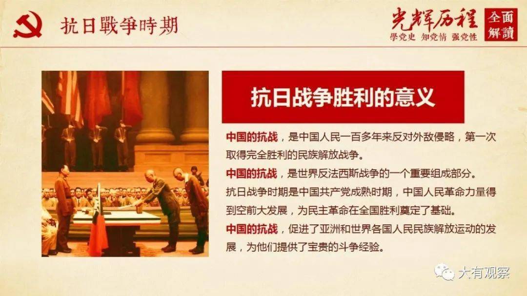 中国共产党光辉历程全面解读
